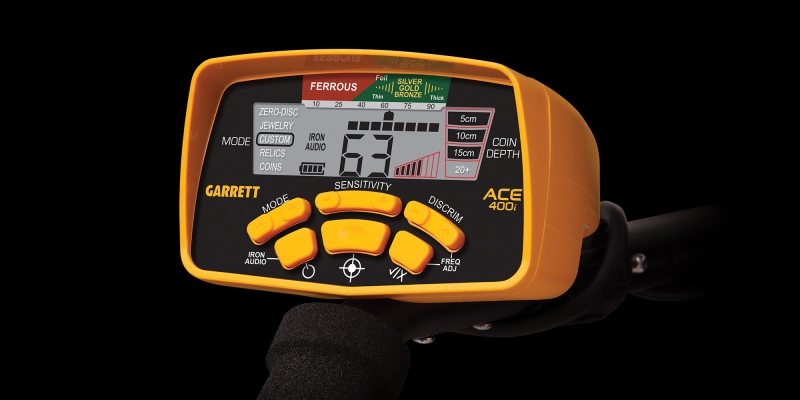 Garrett Ace 400i fémkereső detektor